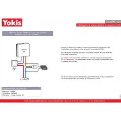 TELEVARIATEUR ENCASTRE 230V 500W De La Gamme YOKIS -Alliance Lec Magasin televariateur encastre 230v 500w de la gamme yokis 4