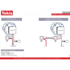 TELEVARIATEUR ENCASTRE 230V 500W De La Gamme YOKIS -Alliance Lec Magasin televariateur encastre 230v 500w de la gamme yokis 5