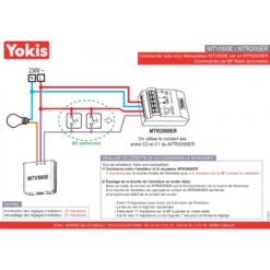 TELEVARIATEUR ENCASTRE 230V 500W De La Gamme YOKIS -Alliance Lec Magasin televariateur encastre 230v 500w de la gamme yokis 8