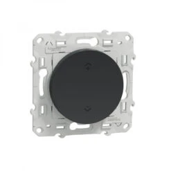 Wiser : Interrupteur Centralisé Sans Fil 2 Ou 4 BP Anthracite / Schneider