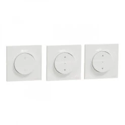Wiser Odace - Kit Commande Sans Fils Et 2 Volets Roualnts Zigbee 3.0 Enccastré / Schneider