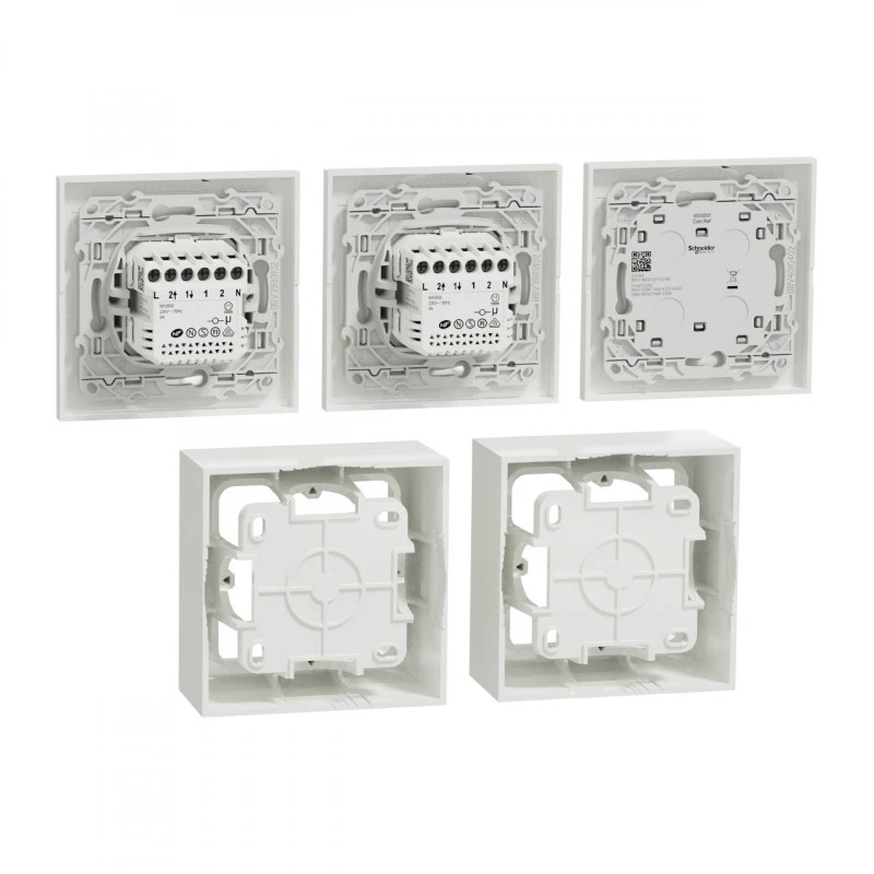 Wiser Odace - Kit commande sans fils et 2 volets roualnts zigbee 3.0 saillie / Schneider Wiser Odace - Kit Commande Sans Fils Et 2 Volets Roualnts Zigbee 3.0 Saillie / Schneider -Alliance Lec Magasin wiser odace kit commande sans fils et 2 volets roualnts zigbee 30 saillie schneider 1