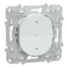 Wiser Ovalis - Interrupteur Volet-roulant - 4A - Zigbee - Blanc